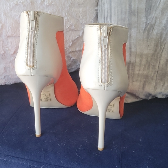 NEVER Wore Open-Toed Heel Booties - Picture 2 of 6